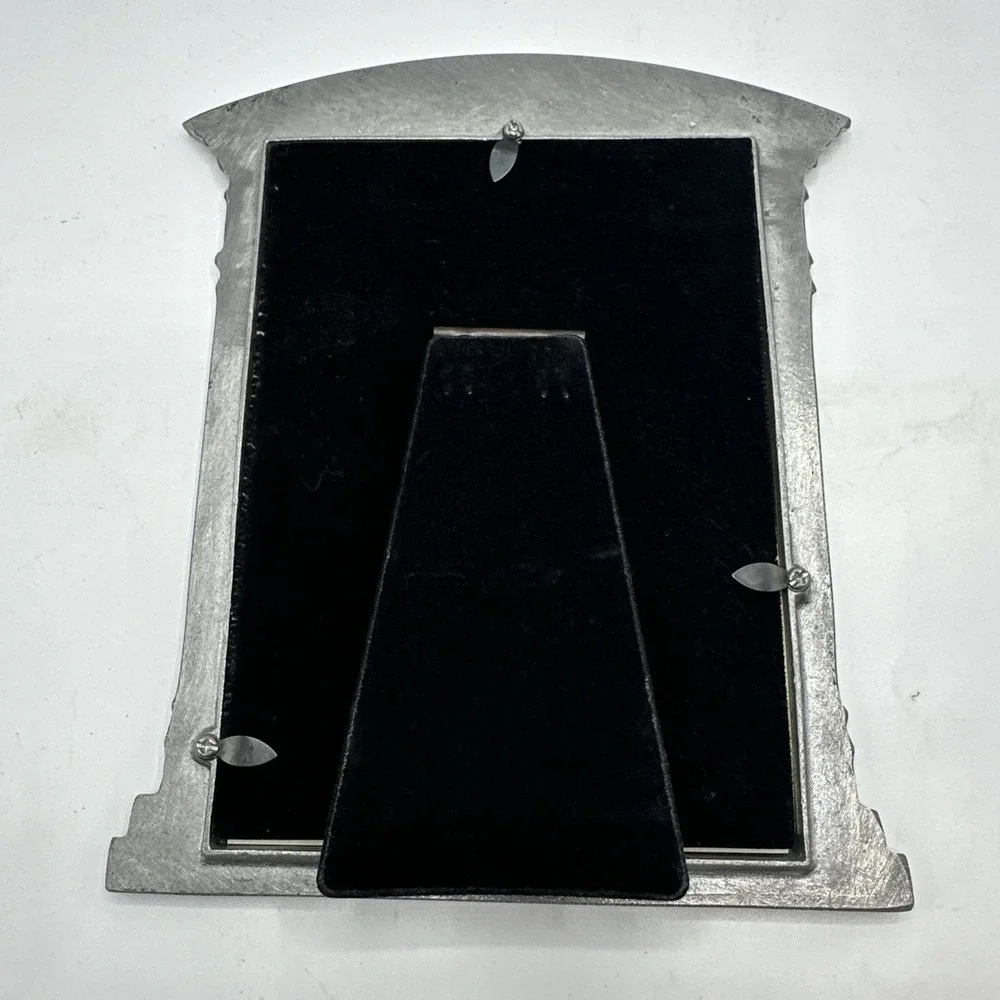 Arch and Columns Silver Picture Frame Holds A 5 X 7 Picture
